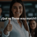 ¿Qué es Three way match?